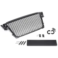 LLCTOOLS Frontgrill Sport Waben-Grill Lüftungsgitter für Audi A4 B8