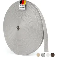 BAUHELD BAUHELD® 50m Rollladengurt 14mm Grau