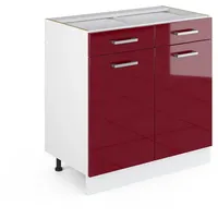 Vicco Küchenunterschrank R-Line 80 cm ohne Arbeitsplatte