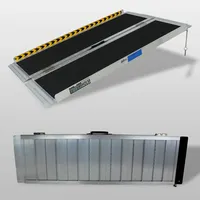 Baumarktplus TRUTZHOLM Rollstuhlrampe 122 cm Traglast 272 kg Alu