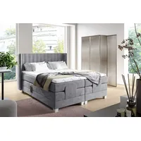 Fun Möbel Boxspringbett Elektrisch Bett MAGNUS 140x200cm in Stoff