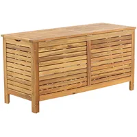 Gardenson Kissenbox Marion ca. 130x65x48 cm Akazie massiv