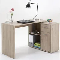 FMD Eckschreibtisch Augsburg Beige