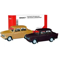 HERPA 013901-002 H0 PKW Modell Trabant 601 Limousine, samtocker