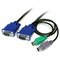 Startech StarTech.com 1,8m 3-in-1 PS/2 VGA KVM Kabel -