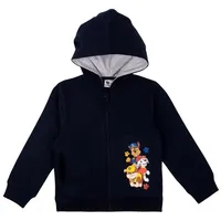 Paw Patrol Sweatjacke Kapuzenpullover mit Reißverschluss Hoodie blau -