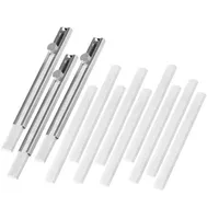 STAHLWERK Schweißerkreide 3 x Schweißermarkierstift mit 4 Stück Specksteinkreide