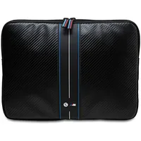 BMW BMCS16COMSCAKL 16" czarny/black Carbon Blue Stripes (16"), Notebooktasche,