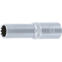BGS Steckschlüssel-Einsatz Gear Lock tief 10 mm (3/8")
