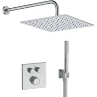 Ideal Standard Ceratherm Navigo Armaturenpaket BE129AA Unterputz-Brausethermostat, Stabhandbrause, chrom