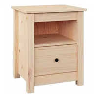 VidaXL Nachttisch 40x35x49 cm Massivholz Kiefer