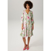 Aniston CASUAL Tunikakleid mit fantasievollem Blumendruck Gr. 46 -