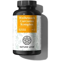 Nature Love NATURE LOVE® Weihrauch Kurkuma Kapseln - 90