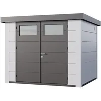 Telluria Metallgerätehaus Classico 2724 weiß/weiß