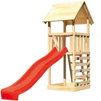 Karibu Akubi Lotti inkl. Kletterwand und Rutsche