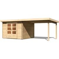 Karibu Gartenhaus Bastrup 5 inkl. 3m Shleppdach - 28