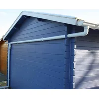 4 Home and Garden Kunststoff Dachrinnen Ergänzungsset für einseitige