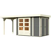 Karibu Gartenhaus Retola 2 inkl. Anbauschrank u. 240 cm