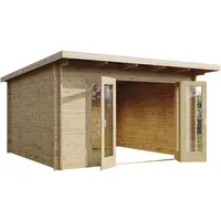 Wolff Finnhaus Tammo 3838, 40 mm naturbelassen Ohne Fußboden