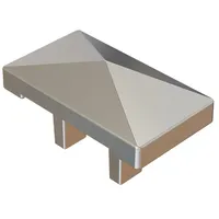 Osmo holz OSMO Pfostenkappe Wandanschlusspf. Grau