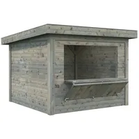 Palmako Marktstand Connect Lenna 8,3 m2 Set 304 grau