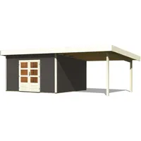 Karibu Gartenhaus Northeim 5 mit Anbaudach - 38 mm-369