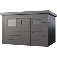 Telluria Metallgerätehaus Classico 3930+ granitgrau / anthrazit