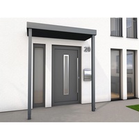 Gutta Rechteckvordach BS PLUS Anthrazit 160 x 90 cm