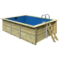 Karibu Rechteck Pool 2 - 350 x 440 cm
