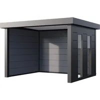Telluria Pavillon Singolo 3630 inkl. 2 Fenster granitgrau /