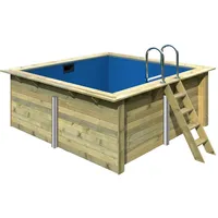 Karibu Rechteck Pool 1 - 350 x 320 cm
