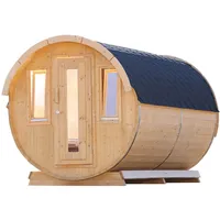 Wolff Finnhaus Campingfass 330 1-Raum Schwarz Bausatz zur Selbstmontage