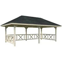 Palmako Bianca 5,88 x 3,00 m naturbelassen