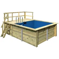 Karibu Rechteck Pool Gr. 1 - 350 x 320