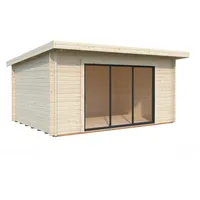 Palmako Gartenhaus Lea 14,2 m2 mit Isolierglas-Schiebetür - 44