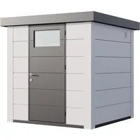 Telluria Metallgerätehaus Classico 2121-weiß/weiß