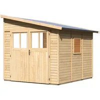 Karibu Gartenhaus Bomlitz 3 natur 238x268x243