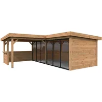 Palmako Carport/Pavillon Connect Lenna 24,9 m2 Set 422 Slide