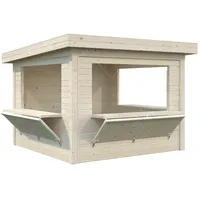 Palmako Marktstand Connect Lenna 8,3 m2 Set 306 transparent