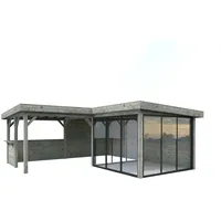 Palmako Carport/Pavillon Connect Lenna 24,9 m2 Set 410 Slide