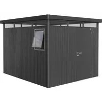 Biohort HighLine H5 Window Edition Gerätehaus dunkelgrau-metallic (84760)