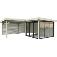 Palmako Carport/Pavillon Connect Lenna 24,9 m2 Set 411 Slide