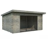 Palmako Gartenhaus Lea 14,2 m2 mit Schiebetür - 44