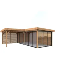 Palmako Carport/Pavillon Connect Lenna 24,9 m2 Set 414 Slide