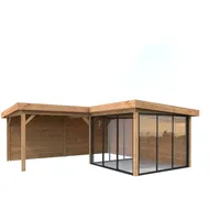 Palmako Carport/Pavillon Connect Lenna 24,9 m2 Set 412 Slide