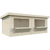 Palmako Marktstand Connect Lenna 16,6 m2 SET 311 transparent