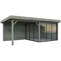 Palmako Gartenhaus Connect Lenna 16,6 m2 Set 405 Slide