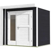 Weka 262 B 209x205cm Gartenhaus anthrazit (262.2121.16050)