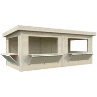 Palmako Marktstand Connect Lenna 16,6 m2 SET 312 transparent