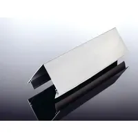 Tetzner & Jentzsch Alu-Firstprofil pressblank/silber inkl. Dichtung